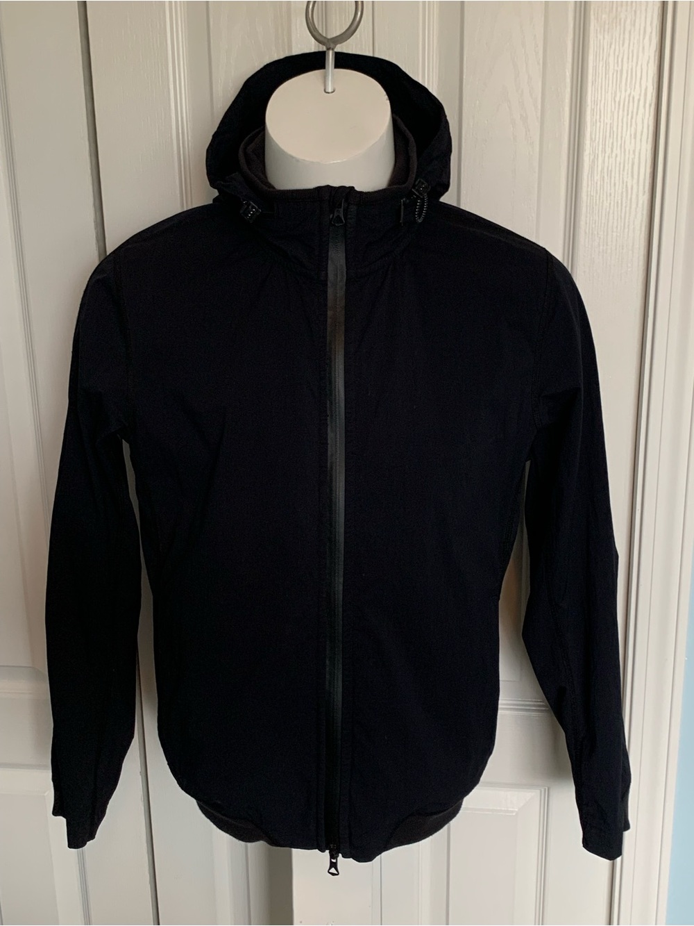 Reigning champs Men's Black Hooded Jacket - Lightweight